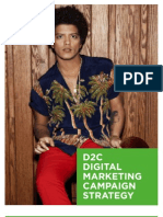 Bruno Mars Digital Marketing Strategy