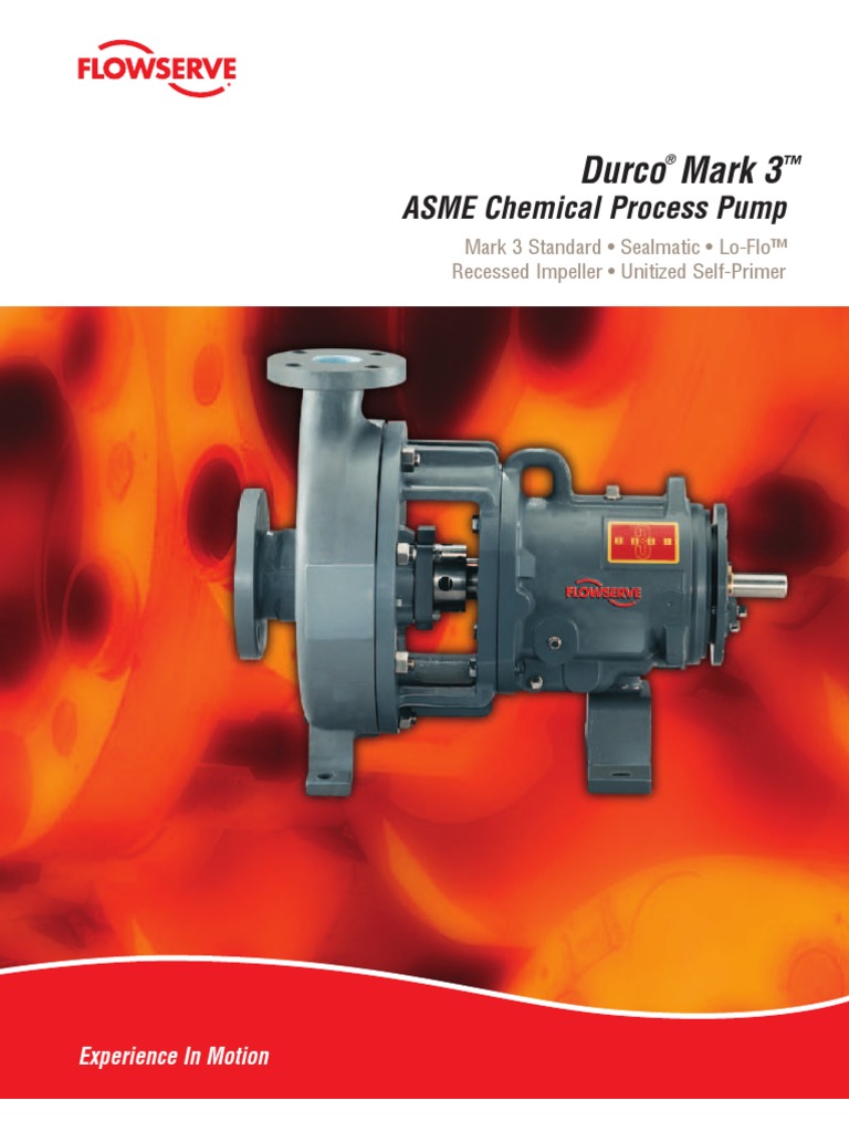 Durco Mark III Flowserve.pdf Bearing (Mechanical) Pump