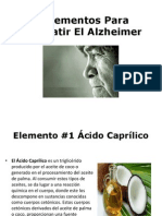 5 Elementos para Combatir El Alzheimer