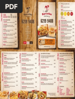 Barcelos Delivery Menu July