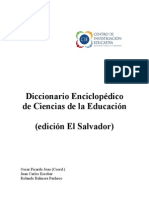Dicionario Enciclopedico de Ciencias de La Educacion