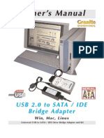 Usb Sata Ide Bridge Manual