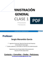 Ip Chile - Adm. General - Clase 1