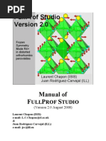 Download Manual FullProf Studio by Manuel Espinosa Pesqueira SN163204403 doc pdf