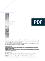 Octave Frequency Table