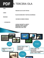 Tema 4 La Tercera Ola de Alvin Toffer