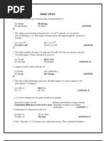 Circuit Theory 1 Mark Questions