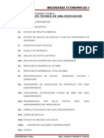 Partes de Un Expediente Tecnico de Una Edificacion