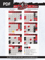 Download 2013-14 Season Schedule Graphic by Portland Pirates SN163249310 doc pdf