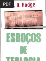 A. A. Hodge - Esboços de Teologia