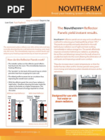 Download Novitherm Heat Reflector Panels by Matrix Energy SN16325868 doc pdf