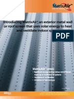 Download MatrixAir Solar Fresh Air Heating System by Matrix Energy by Matrix Energy SN16326069 doc pdf