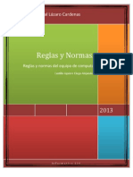 Operar El Equipo de Cómputo de Acuerdo A Las Reglas y Normas