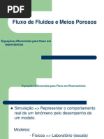 Fluxo de Fluidos Em Meios Porosos
