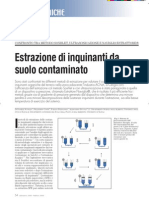 Estrazione Di Contaminanti Dal Suolo Col Naviglio Estrattore