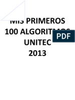 Mis Primeros 100 Algoritmos v5.0