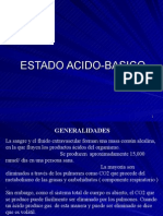 ESTADO ACIDO-BASICO - GENERALIDADES