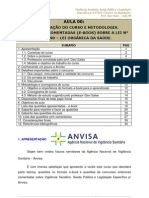 eBook Vigilancia Sanitaria Saude Publica e Leg Especifica p Anvisa Tecnico Em Regulacao Aula 00 Aula 00 24134