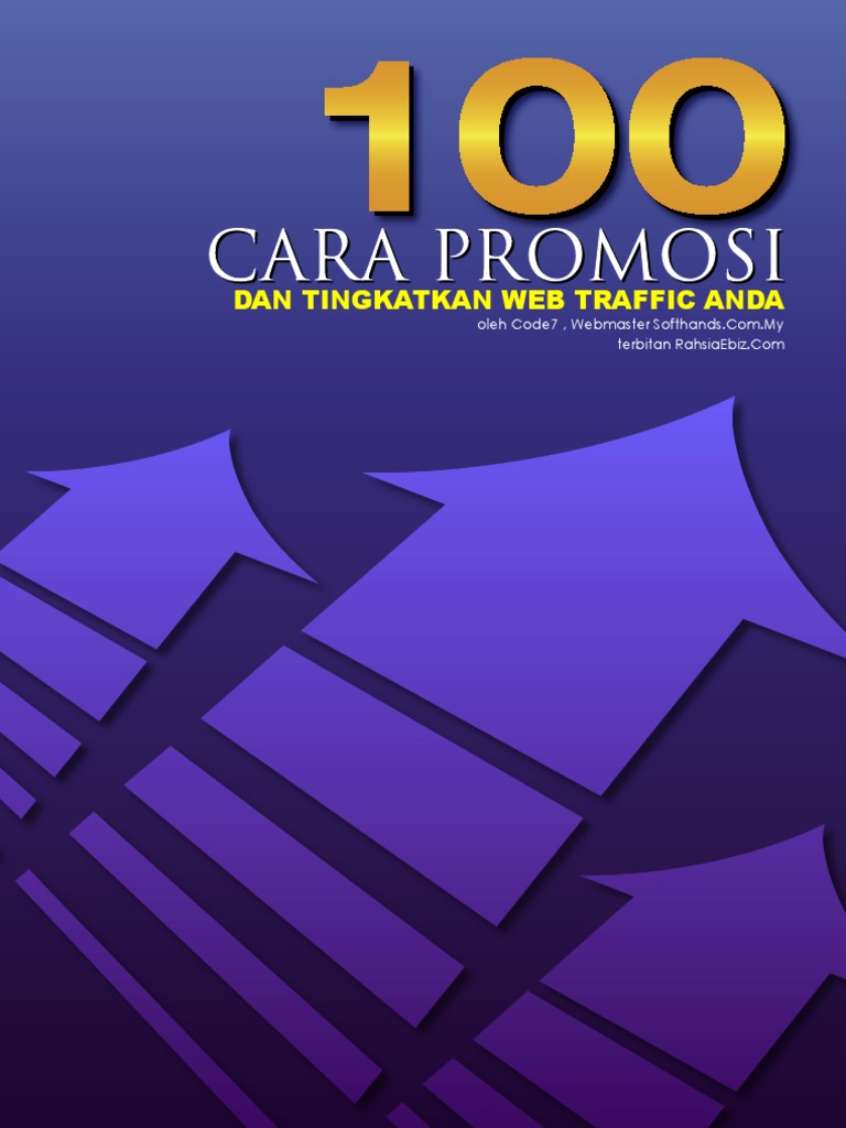 100 Cara Promosi Tingkatkan Web Trafik | PDF | Komputer