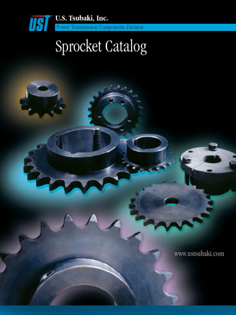 Sprocket Catalog PDF Transmission (Mechanics) Economic Sectors