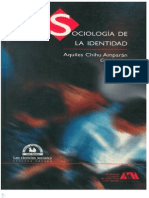 Sociología de la identidad. Aquiles Chihu Amparán