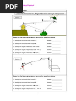 Chapter 10 - Angles of Elevation and Depression