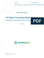 The State of The Social Games Industry: Gambling To Social Gaming, Social Gaming To Gambling