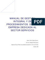 Manual de Gestion Integral y Procedimientos