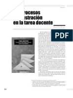 Los Procesos de Frustracion-Docente