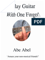 Play Guitar With One Finger! by Abe Abel
