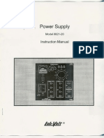 LabVolt Power Supply Manual