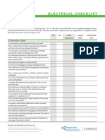 Electrical Checklist FNL