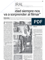 Sonia Goldenberg en diario El Peruano
