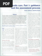 Download Dementia Care 1 Guidance Assessment by dogstar23 SN16333700 doc pdf
