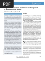 Download Management of Severe Alzheimer Disease by dogstar23 SN16333721 doc pdf