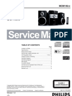 Equipo Philips MCM148 - 55 Service Manual