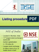 NSE BSE Listing