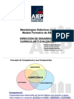 Implicaciones Pedagogicas para El Modelo Por Competencias - 2013