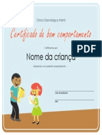 Certificado Clinica