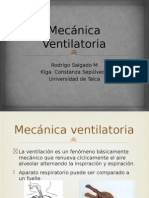 Mecánica Ventilatoria