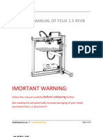 Unboxing Manual Felix 1 5b Assembled v1