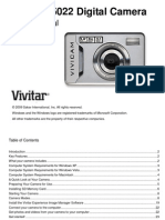Vivicam 5022 Digital Camera: User S Manual