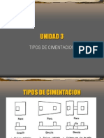 Tipos de Cimentación