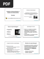 Mod Aprend Gestao Conhec - Aula_Revisão