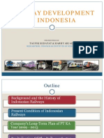 Railway Development in Indonesia