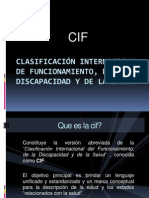 Clasificación Internacional de Funcionamiento, de La Discapacidad