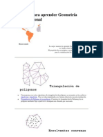 Software para Aprender Geometría Computacional