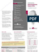 Vehicle Identifi Cation Numbers (Vins) :: Understanding
