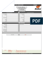 Tribu 2011 Automated Order Form Dealer