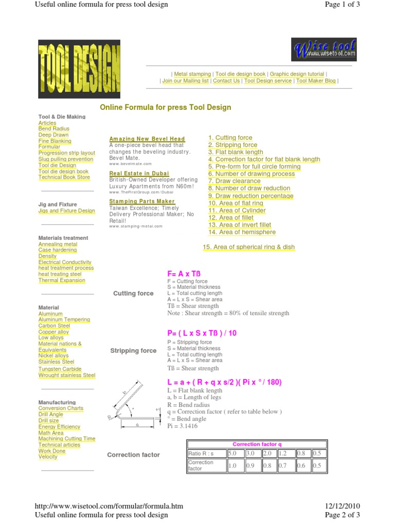 Formular Formula - HTM | PDF | Heat Treating | Steel